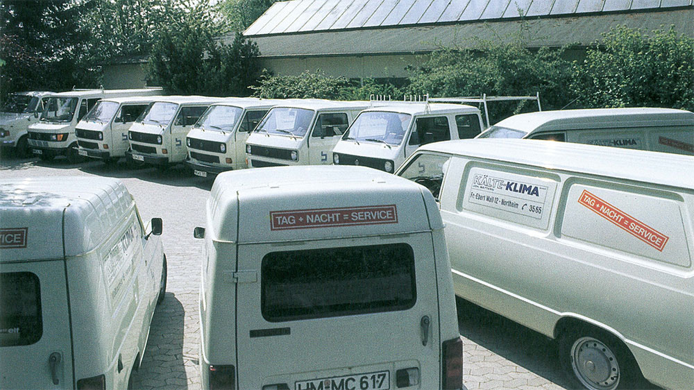 1987 - KÄLTE-KLIMA Servicefahrzeuge